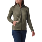 Куртка флісова жіноча 5.11 Tactical Women's Stratos Full Zip S RANGER GREEN - зображення 4