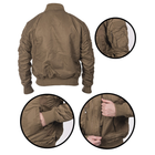 Куртка демісезонна Sturm Mil-Tec US Tactical Flight Jacket 3XL Dark Coyote - зображення 2