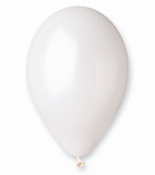 Balony Godan Metallic Pearl White 100 szt (8021886112917) - obraz 1