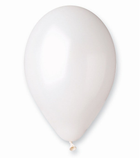 Balony Gemar Metallic Pearl White 100 szt (8021886112917)