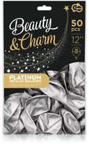 Повітряні кульки Godan Beauty & Charm Platinum Silver 50 шт (5902973126976) - зображення 3