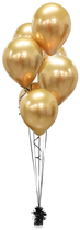 Повітряні кульки Godan Beauty & Charm Platinum Gold 50 шт (5902973163964) - зображення 2