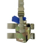 Кобура на стегно Condor Tactical Leg Holster Мультикам - зображення 1