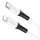 Кабель HOCO X82 iPhone PD20W silicone charging data cable white