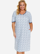 Нічна сорочка жіноча бавовняна Doctor Nap TB.5157 XL Різнокольорова (5902701194581) - зображення 3