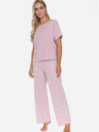 Piżama (T-shirt + spodnie) damska Doctor Nap PM.5324 XXL Różowa (5902701194918) - obraz 3