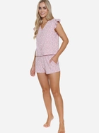 Piżama (T-shirt + szorty) damska Doctor Nap PM.5325 XL Różowa (5902701190583) - obraz 4