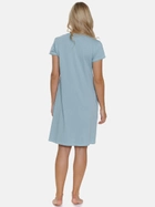 Нічна сорочка жіноча бавовняна Doctor Nap TCB.5336 M Блакитна (5902701191313) - зображення 2
