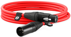 Кабель Rode XLR - XLR 3 м Red (RODE XLR3M-R) - зображення 1