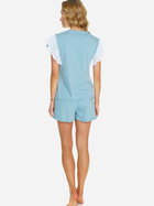 Piżama (T-shirt + szorty) damska Doctor Nap PM.5362 XL Błękitna (5902701193003) - obraz 2
