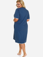Нічна сорочка жіноча бавовняна Doctor Nap TB.5366 L Темно-синя (5902701193379) - зображення 2