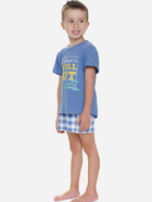 Дитяча піжама для хлопчика Doctor Nap PDU.5346 134-140 см Синя (5902701191825) - зображення 3