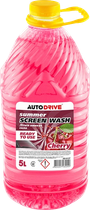 Омивач скла літній Autodrive Summer Screen Wash Cherry PET 5 л (AD0137)