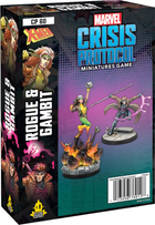 Zestaw figurek do złożenia i pomalowania Atomic Mass Games Marvel Crisis Protocol Rogue & Gambit 2 szt (0841333116286) - obraz 1