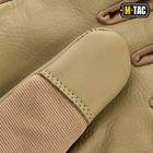 Стрілецькі, тактичні рукавички M-Tac Police Khaki (Хакі) Розмір XL - зображення 10