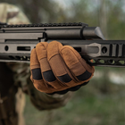 Тактические перчатки со встроенной защитой M-Tac Assault Tactical Mk.6 Coyote (Койот) Размер L - изображение 9