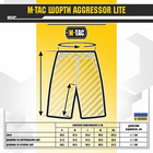 Шорти M-Tac Aggressor Short Army Olive Розмір L - зображення 6