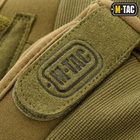 Стрелковые тактические перчатки с интегрированной защитой костяшек и липучкой на запястье M-Tac Assault Tactical Mk.5 Olive (Оливковые) Размер S - изображение 5