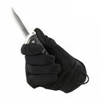 Стрілецькі тактичні рукавички з інтегрованим захистом кістяшок та липучкою на зап'ястя M-Tac Assault Tactical Mk.5 Black (Чорні) Розмір S - зображення 4