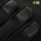 Стрілецькі, тактичні рукавички M-Tac Police Black (Чорні) Розмір XL - зображення 3
