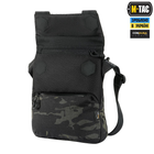 Сумка на плече однолямкова тактична M-Tac Konvert Bag Elite Multicam Black/Black (Чорний Мультикам) - зображення 9