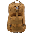 Рюкзак тактичний штурмовий SP-Sport ZK-8 розмір 40х23х23см 21л Хакi - зображення 2