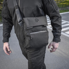 Сумка на плечо однолямочная тактическая M-Tac Konvert Bag Elite Black (Черная) - изображение 3