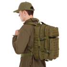 Рюкзак тактичний штурмовий SP-Sport TY-8849 розмір 44x25x17см 18л Оливковий - зображення 4