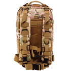 Рюкзак тактичний штурмовий SILVER KNIGHT TY-5710 розмір 40x20x20см 16л Камуфляж - зображення 4