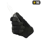 Тактические перчатки со встроенной защитой M-Tac Assault Tactical Mk.6 Black (Черные) Размер S - изображение 3