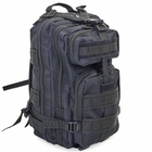 Рюкзак тактический штурмовой SILVER KNIGHT 3P размер 43x22x18см 17л Черный - изображение 1