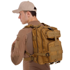 Рюкзак тактический штурмовой SILVER KNIGHT TY-7401 размер 40х23х23см 21л Хаки - изображение 4