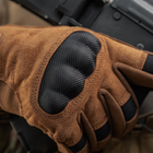 Тактические перчатки со встроенной защитой M-Tac Assault Tactical Mk.6 Coyote (Койот) Размер S - изображение 11