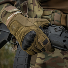 Тактические перчатки со встроенной защитой M-Tac Assault Tactical Mk.6 Olive (Олива) Размер L - изображение 11