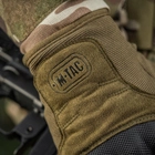 Тактические перчатки со встроенной защитой M-Tac Assault Tactical Mk.6 Olive (Олива) Размер L - изображение 12