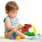 Zabawka sorter Clementoni Soft Clemmy Edukacyjna piłka sensoryczna (8005125176892) - obraz 4