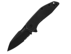 Складаний Ніж Kershaw Gravel Serrated Чорний 2065ST