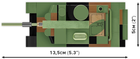 Klocki Cobi Armed Forces K2 Black Panther 160 elementów (5902251031077) - obraz 5