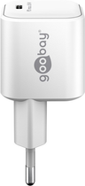 Ładowarka sieciowa Goobay USB-C PD GaN Fast Charger Nano 65W White - obraz 3