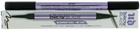 Олівець для брів двосторонній Urban Decay Brow Blade Eyebrow Pencil Dark Drapes 0.05 г + 0.4 мл (3605972008213) - зображення 1