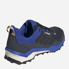 Чоловічі кросівки для треккінгу Adidas Terrex Ax4 FZ3281 47.5 Чорний/Синій (4064036047527) - зображення 3