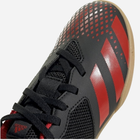 Dziecięce buty piłkarskie halówki chłopięce Adidas Predator 20.4 In Sala J EF1979 28 Czarny/Czerwony (4062053091561) - obraz 5