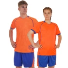 Форма футбольная Lingo LD-5019 (PL, размер 3XL, Оранжевый-синий) (LD-5019_Оранжевый-синий_3XL)