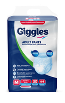 Підгузники трусики для дорослих Giggles Medium 70-120 см 30 шт