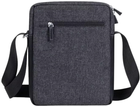 Чехол-сумка Rivacase Crossbody Універсальний 11" Black melange (8811BLACKMELANGE) - зображення 2