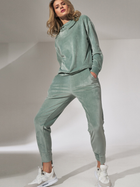 Спортивні штани жіночі Figl M746 XL М'ятні (5902194386906) - зображення 3