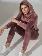 Спортивні штани жіночі Figl M746 XL Темно-рожеві (5902194387026) - зображення 4