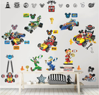 Набір наклейок Walltastic Disney Mickey Mouse для декору кімнати (5060107045613) - зображення 3