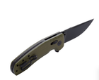 Розкладний ніж SOG TAC XR, OD Green/Straight Edge (SOG 12-38-02--41) - зображення 2