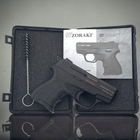 Стартовий шумовий пістолет Stalker M2906 Black +20 шт холостих набоїв (9 мм) - зображення 3